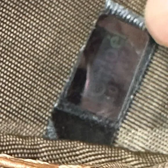 Chloe LILY Long Wallet Bifold Soft Brown Nappa Leather Silver Ribbon Bowtie Snap - Picture 15 of 16